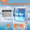 VEVOR Commercial Ice Maker, 265lbs/24H, Ice Maker Machine, 126 Ice Cubes in 12-15 Minutes